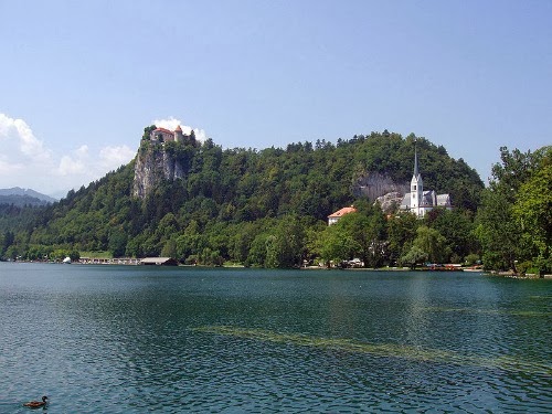 Bled Castle And Church