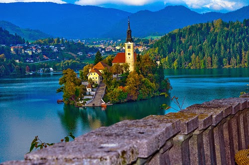 Bled Chiesa Slovenia