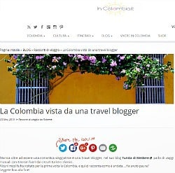viaggio COLOMBIA travel blogger