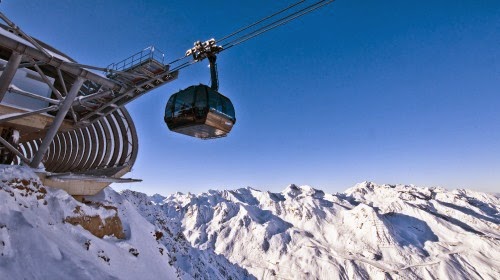Gaislachkoglbahn, Oetztal, Tirolo Gaislachkoglbahn, Oetztal, Tirolo