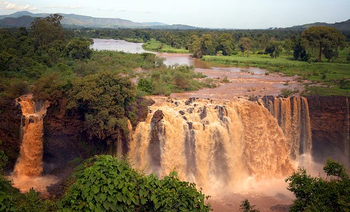 Cascate del Nilo Blu in Etiopia