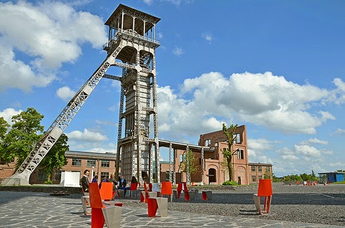 Genk, C-Mine museo nella ex miniera di Winterslag Genk, C-Mine museo nella ex miniera di Winterslag