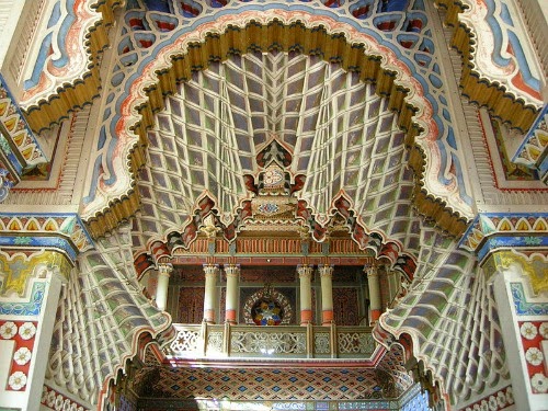 Castello di Sammezzano, Sala dei Pavoni