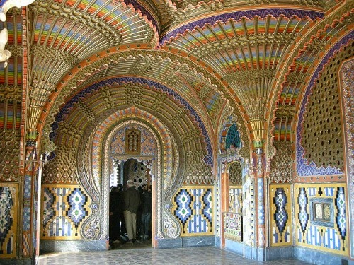 Castello Sammezzano Sala dei pavoni
