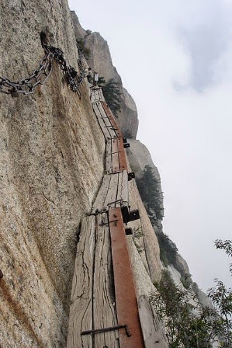 Huashan China Thousand feet