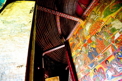 Monastery on Lake Tana, Ethiopia Monastero sul Lago di Tana in Etiopia