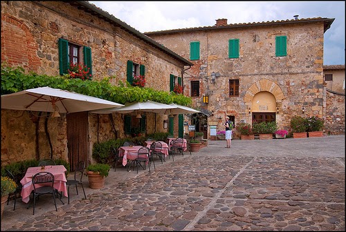 Monteriggioni, centro storico