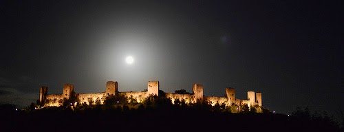 Monteriggioni by night, Toscana