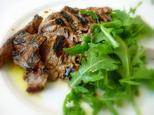 Tagliata di manzo all'aceto balsamico Tagliata di manzo all'aceto balsamico