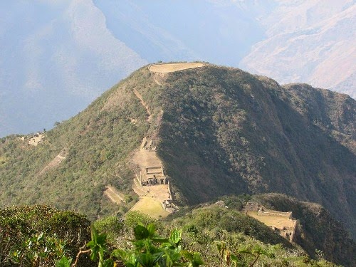 Choquequirao cima truncada peru