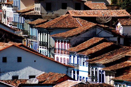 Ouro Preto, città coloniale lungo la Strada Barocca, Brasile