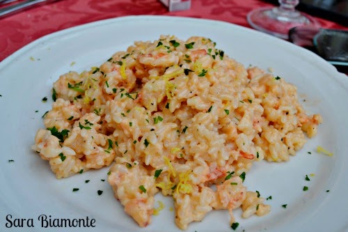 Risotto gamberi e limone