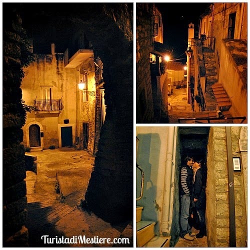 Vico del Gargano by night Vico del Gargano by night