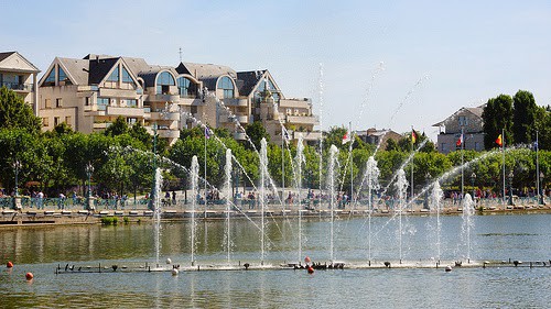 Enghien-les-Bains, lago Enghien-les-Bains, lago