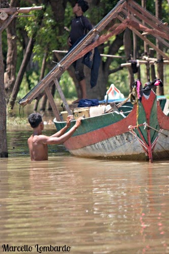 Villaggio galleggiante di Kompong Phluk