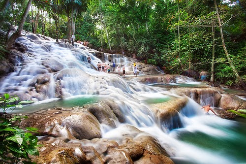Dunn's River Falls, Jamaica - foto | WanderingtheWorld