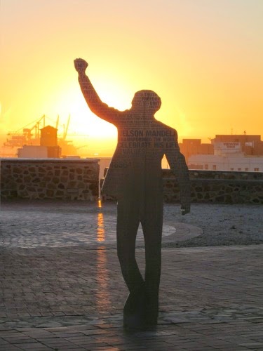 Mandela Voting Line Sculpture