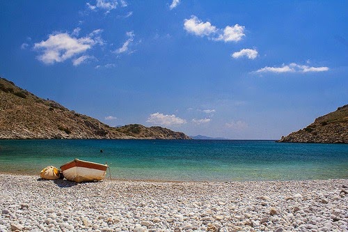 Symi spiaggia Marathounda
