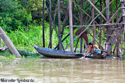 Kompong phluk Cambogia