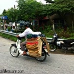 Motorino come mezzo di trasporto in Vietnam