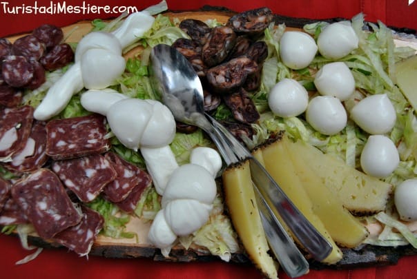 Tagliere salumi e formaggi