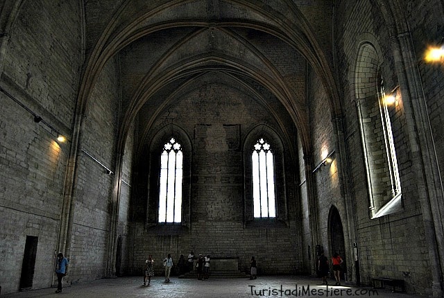 Interno Palazzo dei Papi di Avignone