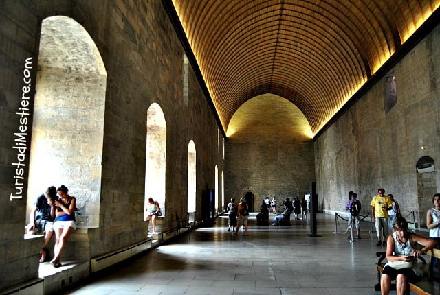 Palazzo dei Papi, interno