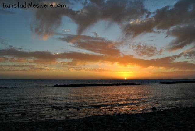 Tramonto a Playa del Duque