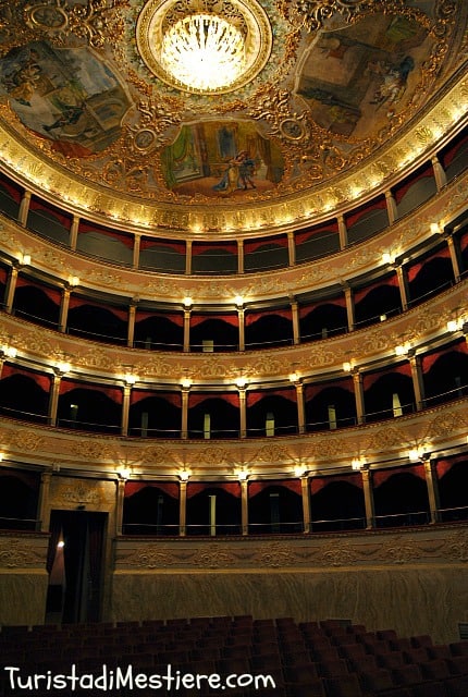 Interno del teatro