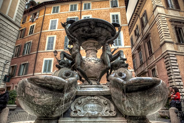 fontana delle tartarughe