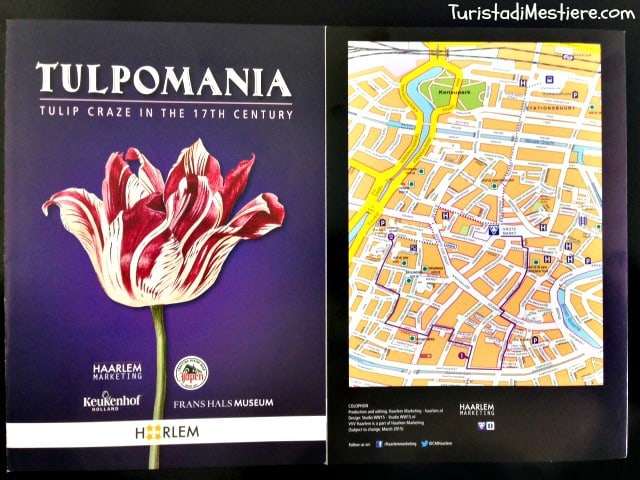 Tulpomania Tour e mappa di Haarlem