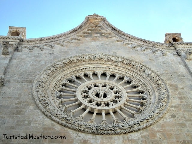 Cattedrale, particolare del rosone