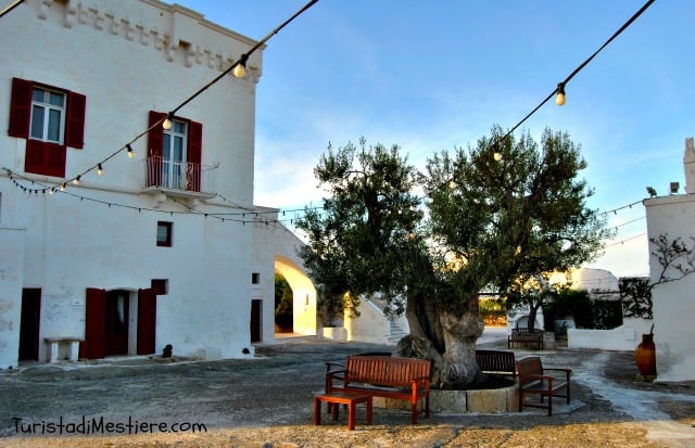 Il patio di Torre Coccaro