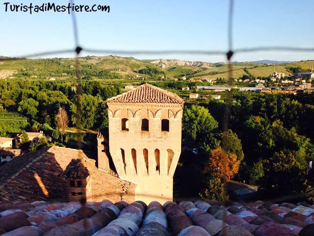 Torre delle Donne dalla sommità della Torre del Pennello