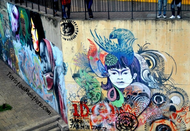 Street Art nella Comuna Popular di Medellin