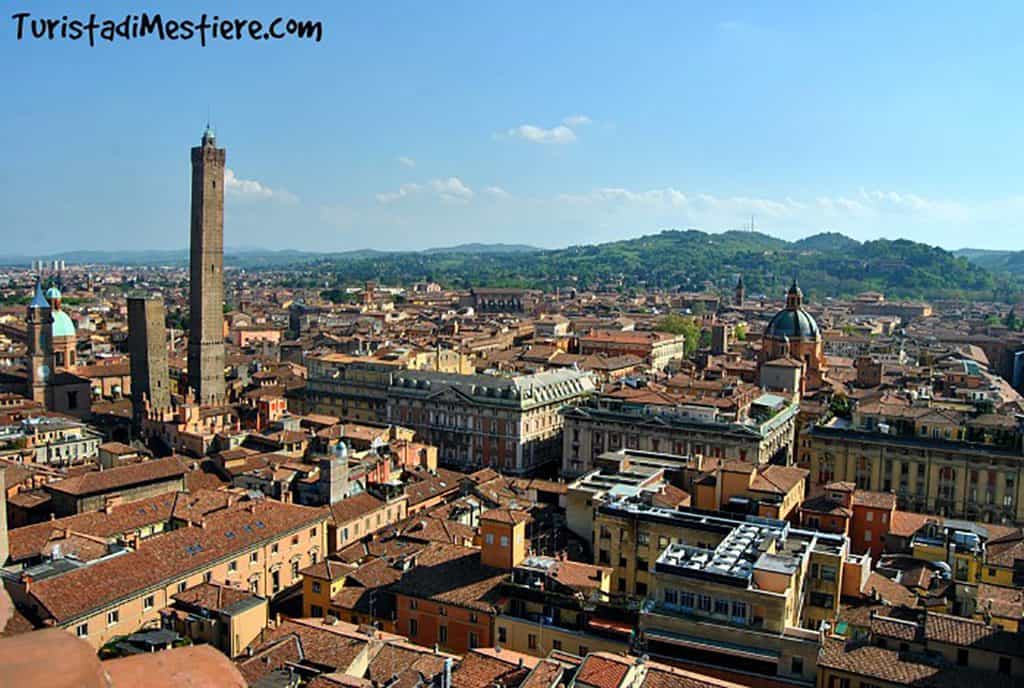Bologna dall alto Torre Prendiparte