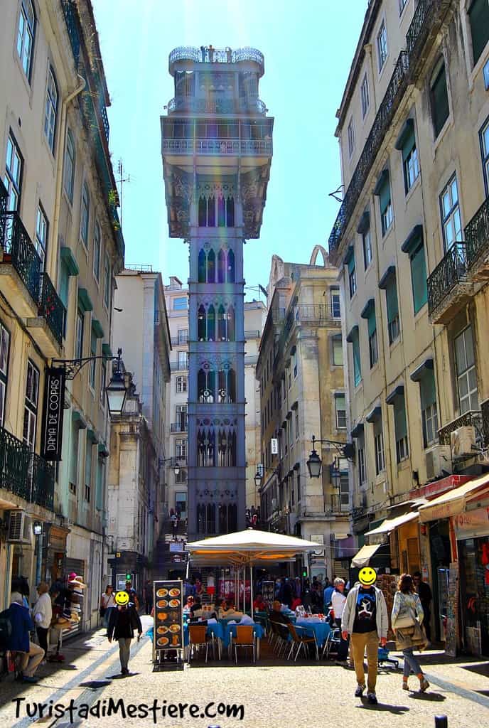 Lisbona-Elevador-Santa-Justa