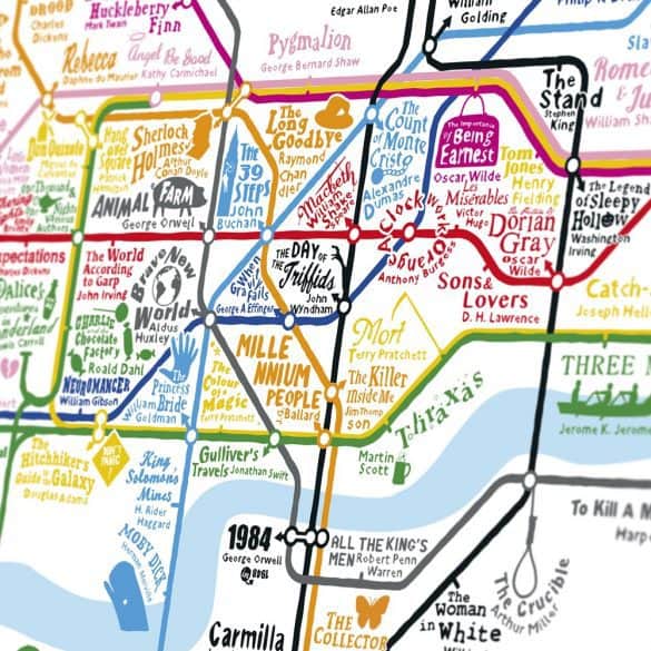 storylines white tube map detail small