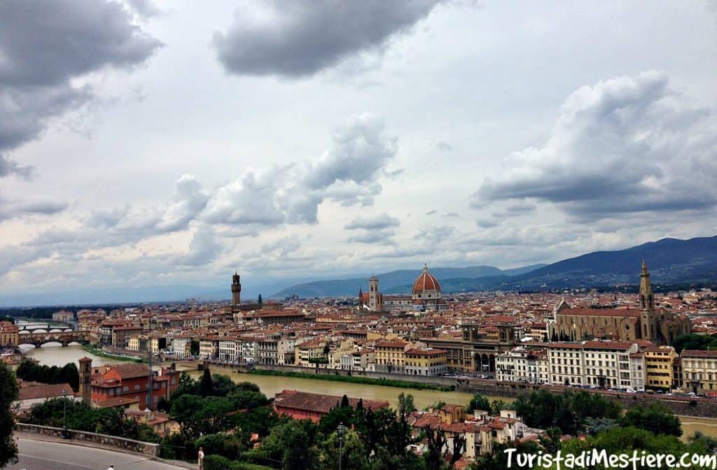 Firenze Piazzale Michelangelo panorama