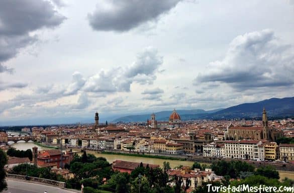 Firenze Piazzale Michelangelo panorama