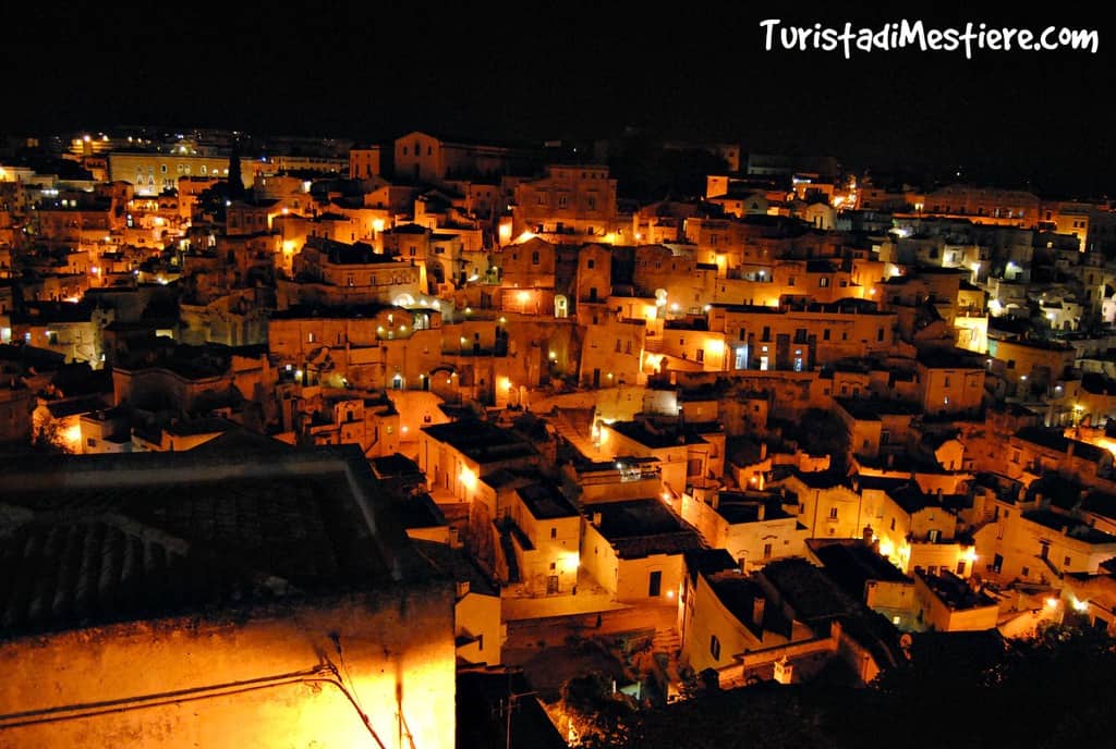 Matera-by-night