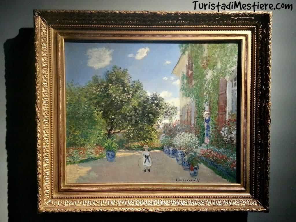 Claude Monet, Il giardino dell’artista ad Argenteuil, 1873 The Art Institute of Chicago