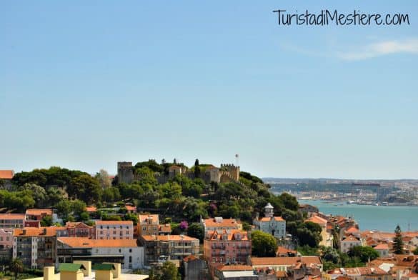Castello Sao Jorge Lisbona