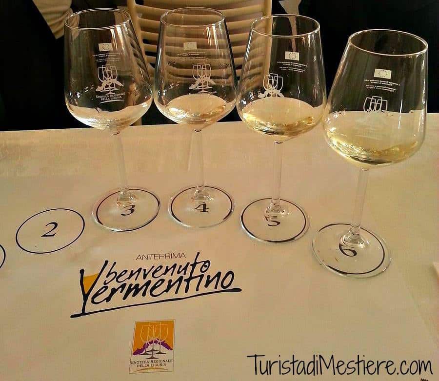 Degustazione di Vermentino