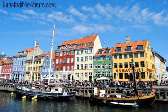 Copenhagen case colorate Nyhavn