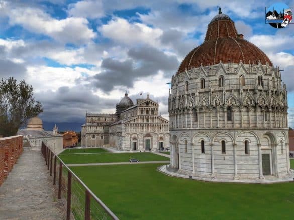 Mura di Pisa Piazza dei Miracoli