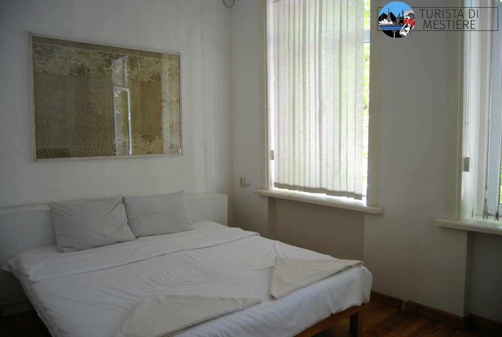 La camera spartana ma pulita della Guest House Veneto