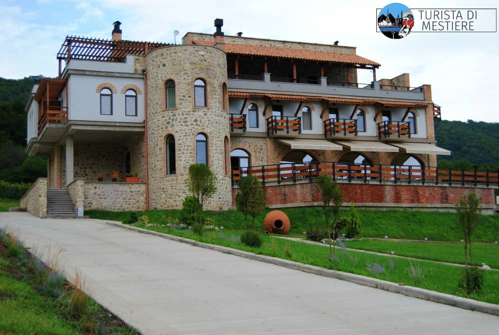 Il boutique hotel della Babaneuri Marani, altra eccellente cantina del Kakheti