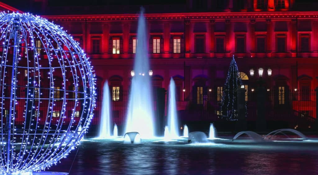 Luci di Natale Villa Reale Monza