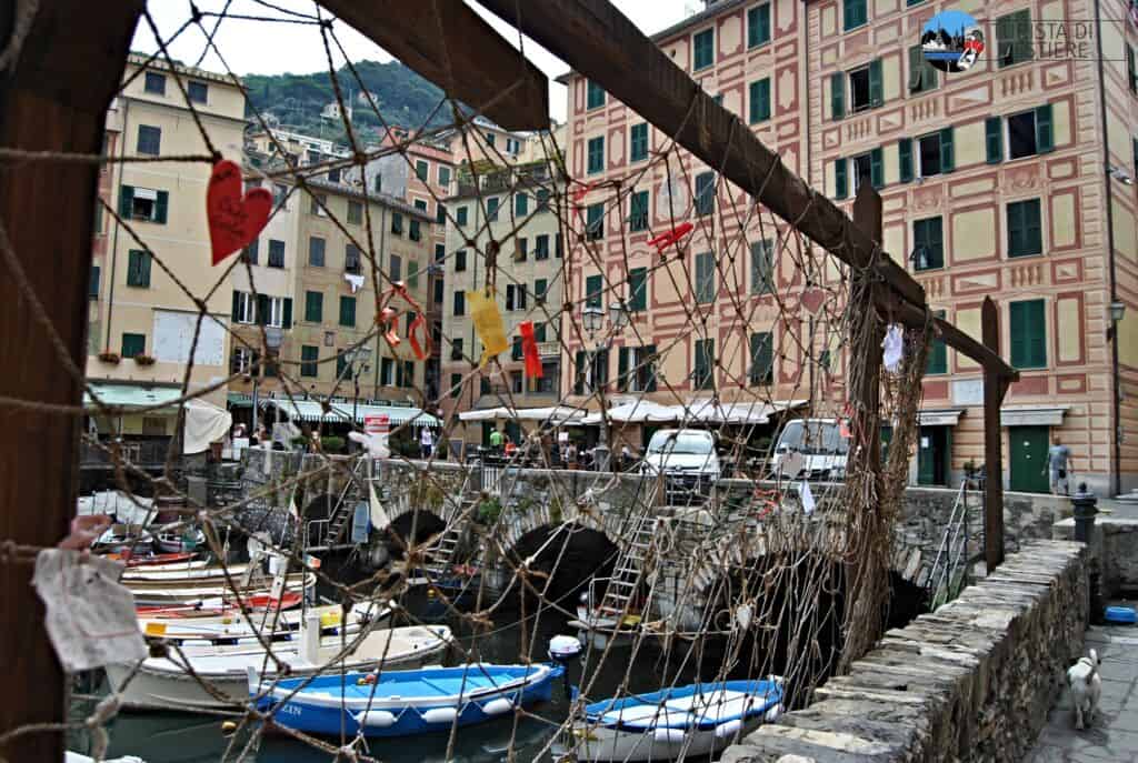 Il porticciolo di Camogli antica